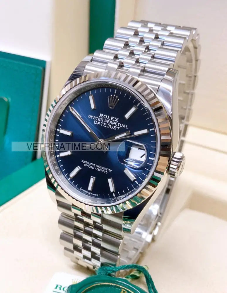 repliche rolex - Datejust 36mm jubilè blu - rolex replica