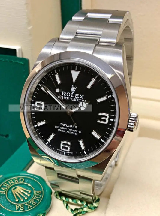 Explorer I Acciaio 39Mm Orologi Da Polso