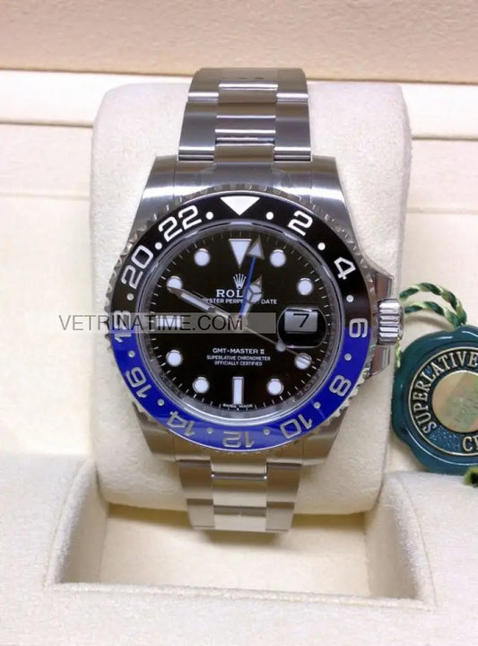 GMT Master II Batman oyster Orologi da polso