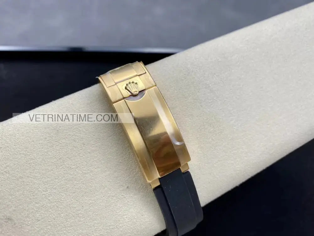 Yatch Master gomma oro giallo 42mm Orologi da polso