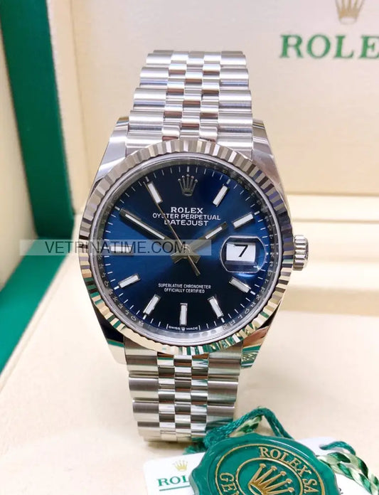 repliche rolex - Datejust 36mm jubilè blu - rolex replica
