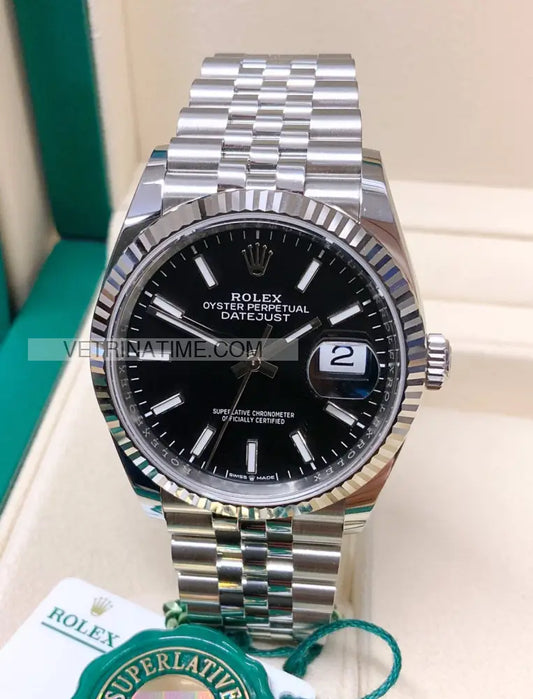 repliche rolex - Datejust 36mm jubilè nero - rolex replica