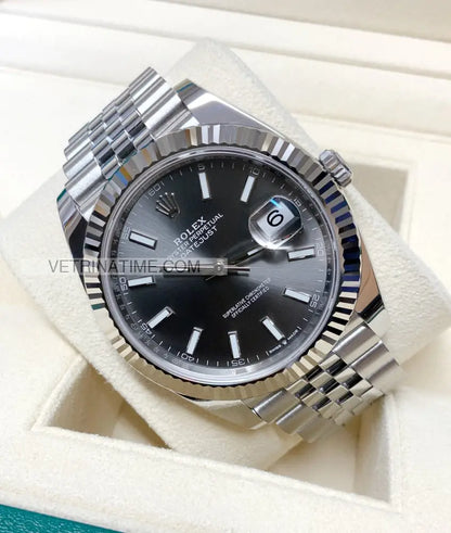Datejust 41mm jubile grigio Orologi da polso