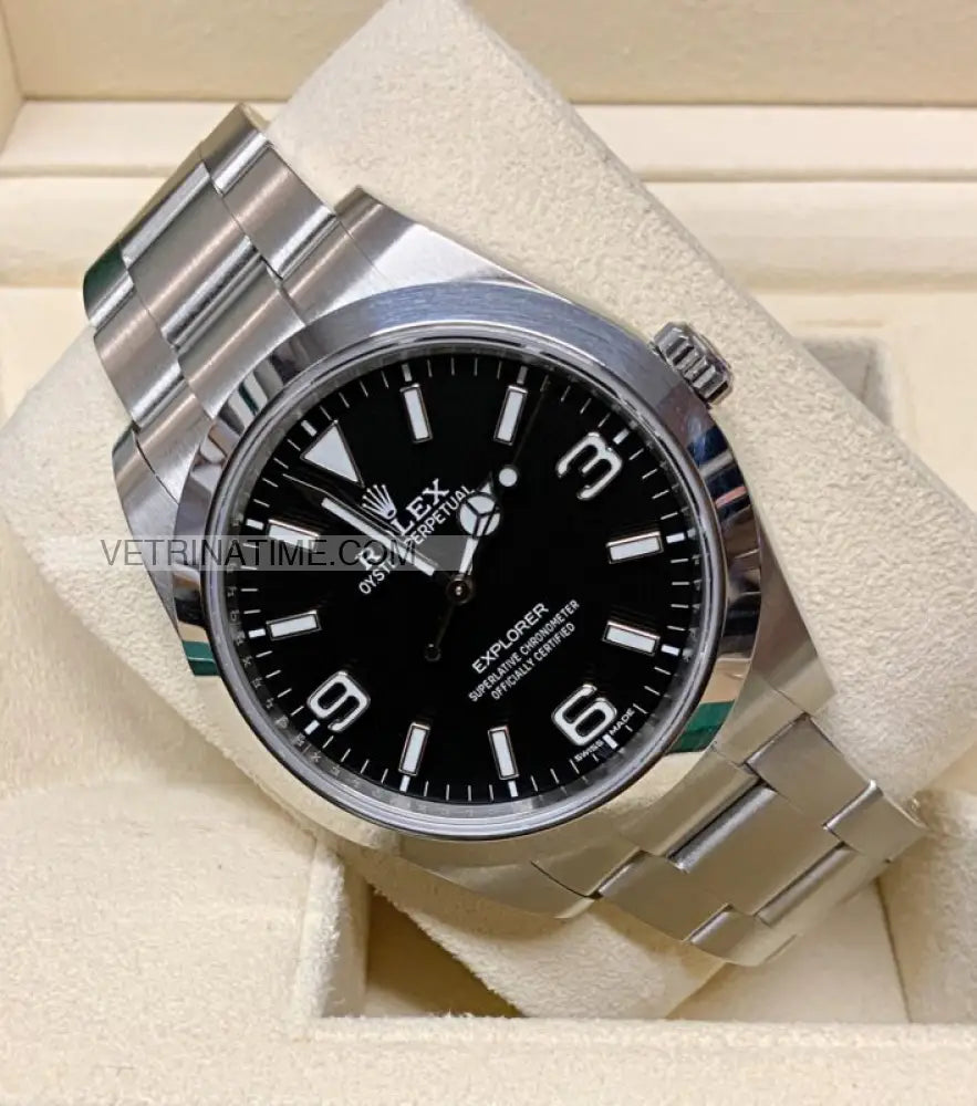 Explorer I Acciaio 39Mm Orologi Da Polso