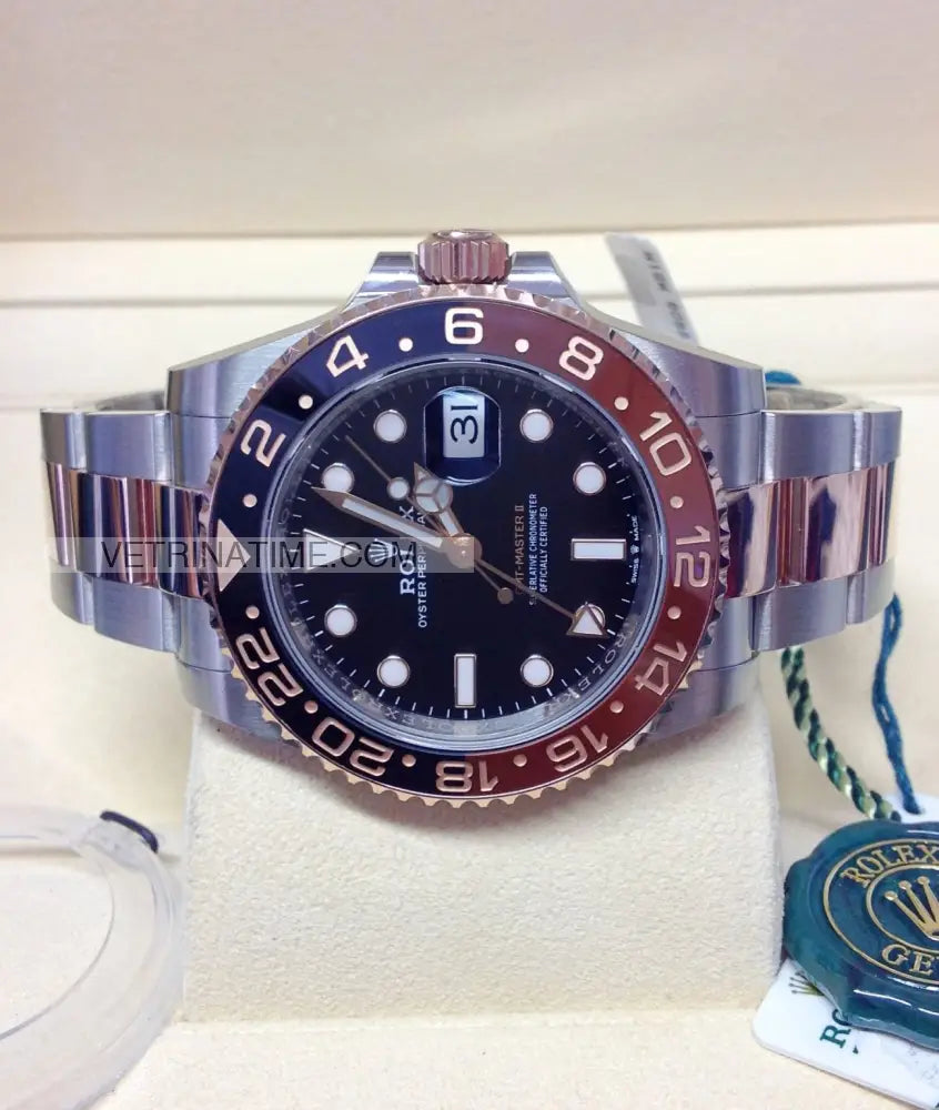Gmt Master Ii Acciaio Oro Rosa Orologi Da Polso