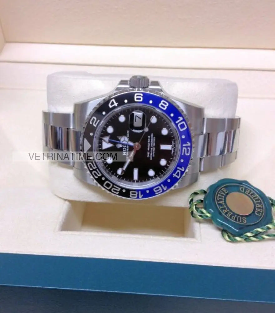 Gmt Master Ii Batman Oyster Orologi Da Polso