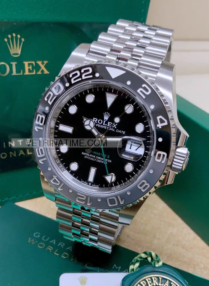 Gmt Master Ii Jubile Nero E Grigio Orologi Da Polso