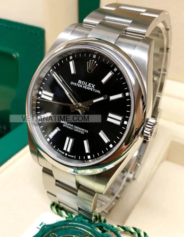 repliche rolex - Oyster perpetual 36mm nero - rolex replica