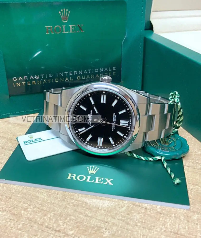 repliche rolex - Oyster perpetual 36mm nero - rolex replica