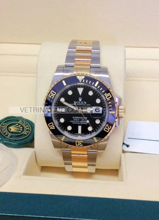 repliche rolex - Submariner acciaio e oro nero 41mm - rolex replica