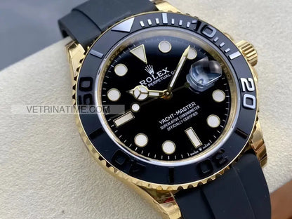 Yatch Master gomma oro giallo 42mm Orologi da polso