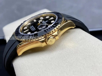 Yatch Master gomma oro giallo 42mm Orologi da polso