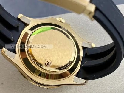 Yatch Master gomma oro giallo 42mm Orologi da polso